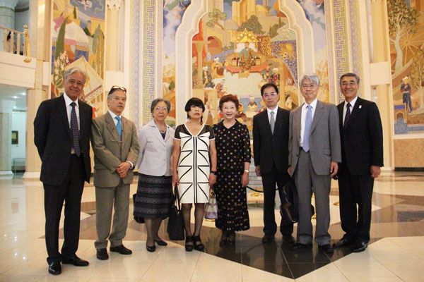 28日 加藤前ウズベク大使ご夫妻をお招きした対談と舞鶴市のウズベクとの取組みを伺う会を開催 Mine
